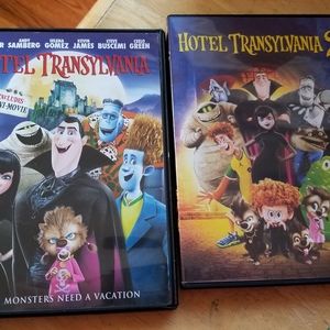 Hotel Transylvania 1 + 2 DVDs